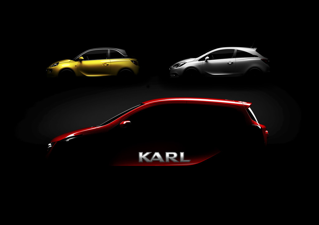 Opel Kleinwagen trägt den Namen Karl
