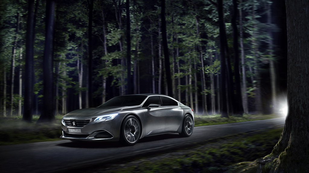 Paris 2014: Jetzt kommt uns der Peugeot Exalt in Grau