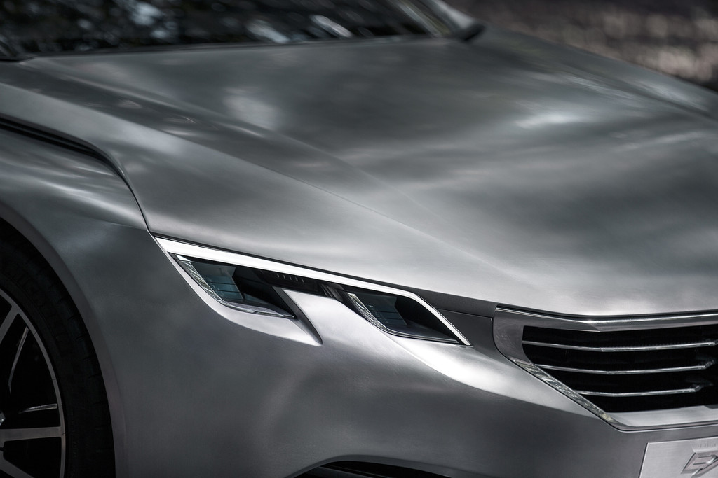 Paris 2014: Jetzt kommt uns der Peugeot Exalt in Grau