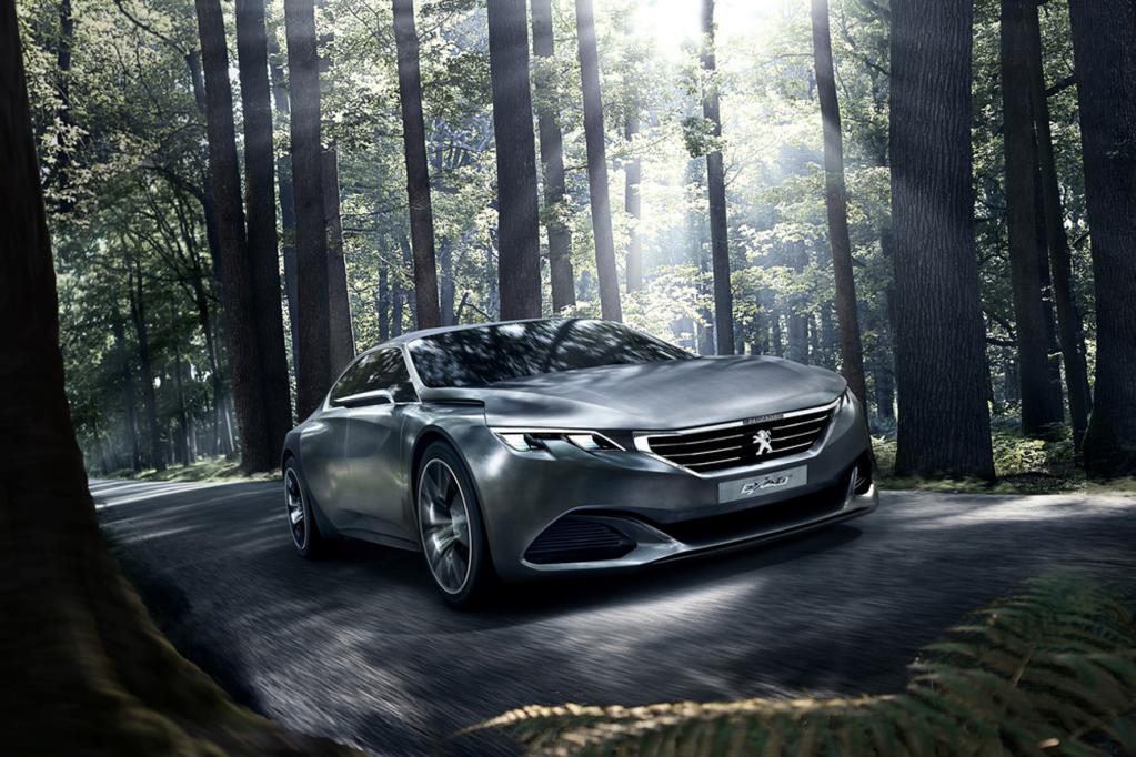 Peugeot Exalt: Hybrid-Power mit 340 PS