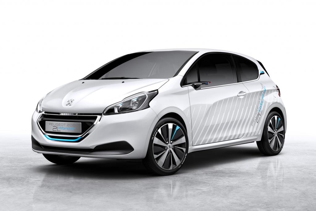 Peugeot zeigt die Studie eines Kleinwagens mit Hybrid-Luft-Antrieb