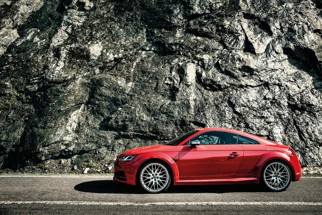 Pressepräsentation Audi TT und Audi TTS: Ikonographie in Ingolstadt
