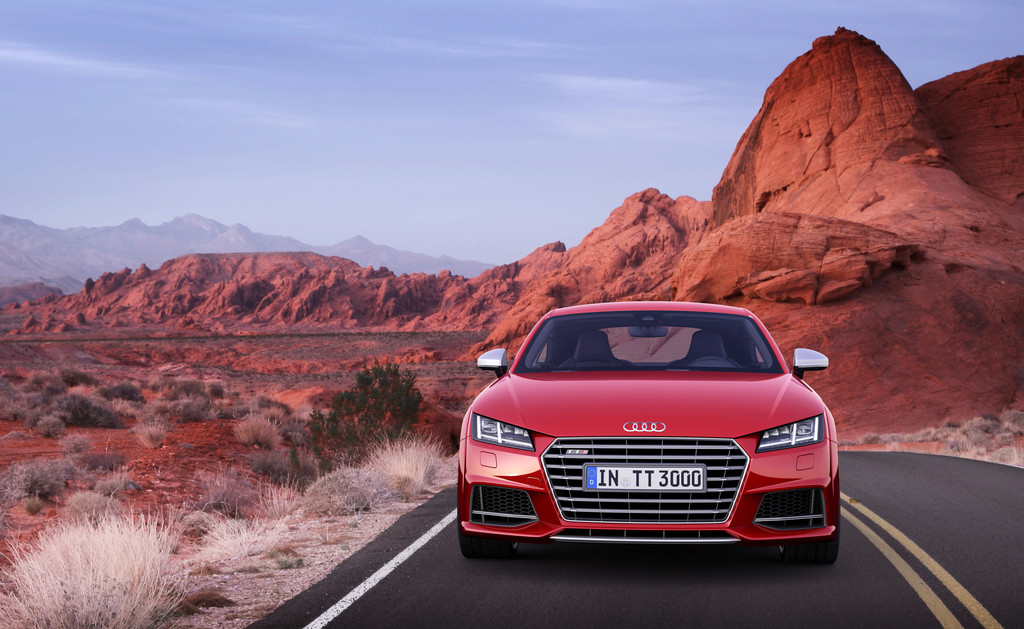 Pressepräsentation Audi TT und Audi TTS: Ikonographie in Ingolstadt