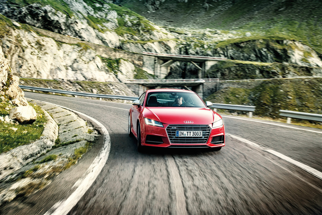 Pressepräsentation Audi TT und Audi TTS: Ikonographie in Ingolstadt