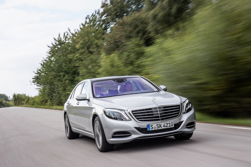 Pressepräsentation Mercedes-Benz S 500 Plug-in-Hybrid: Ziel erfasst