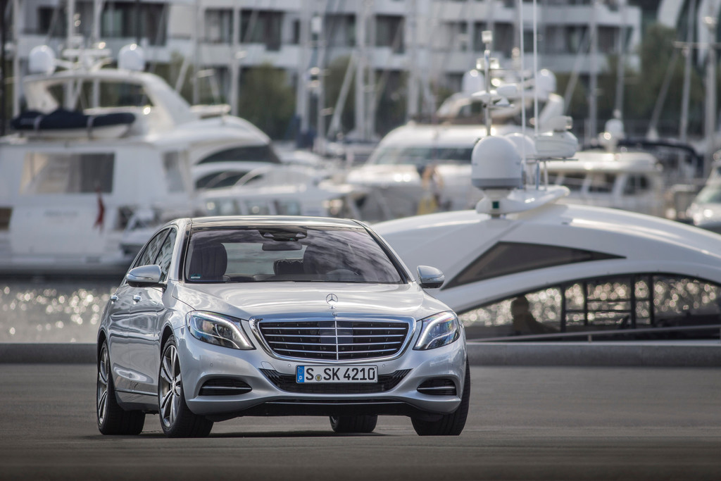 Pressepräsentation Mercedes-Benz S 500 Plug-in-Hybrid: Ziel erfasst