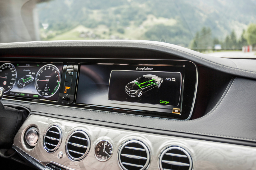 Pressepräsentation Mercedes-Benz S 500 Plug-in-Hybrid: Ziel erfasst