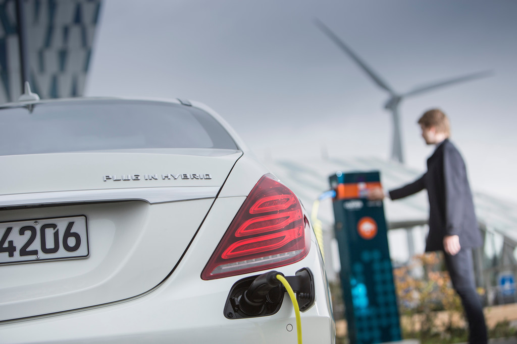 Pressepräsentation Mercedes-Benz S 500 Plug-in-Hybrid: Ziel erfasst