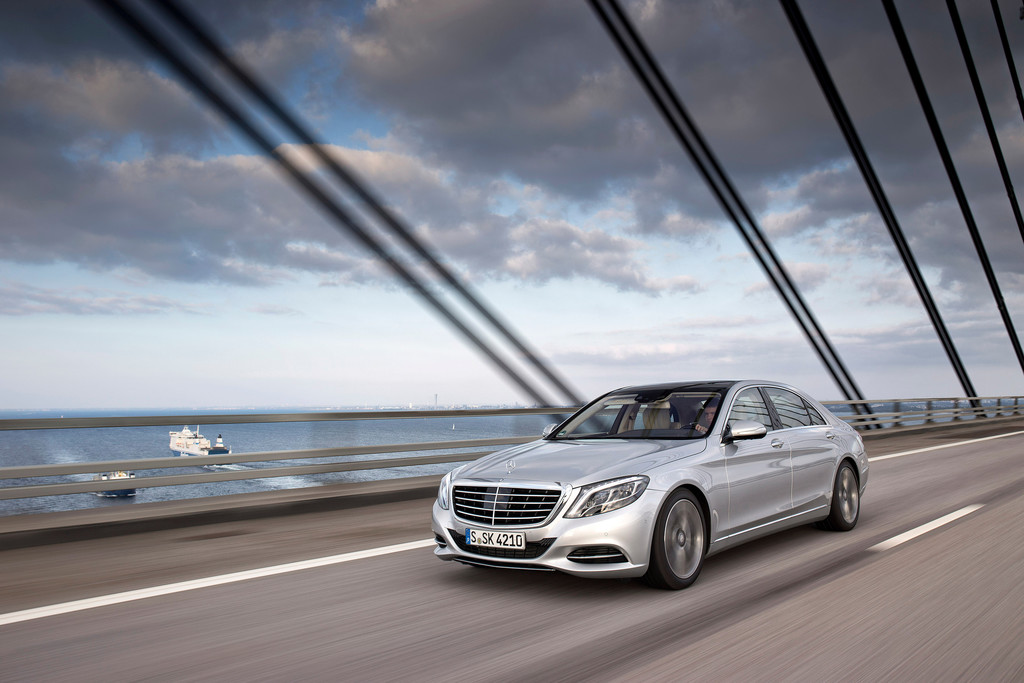Pressepräsentation Mercedes-Benz S 500 Plug-in-Hybrid: Ziel erfasst