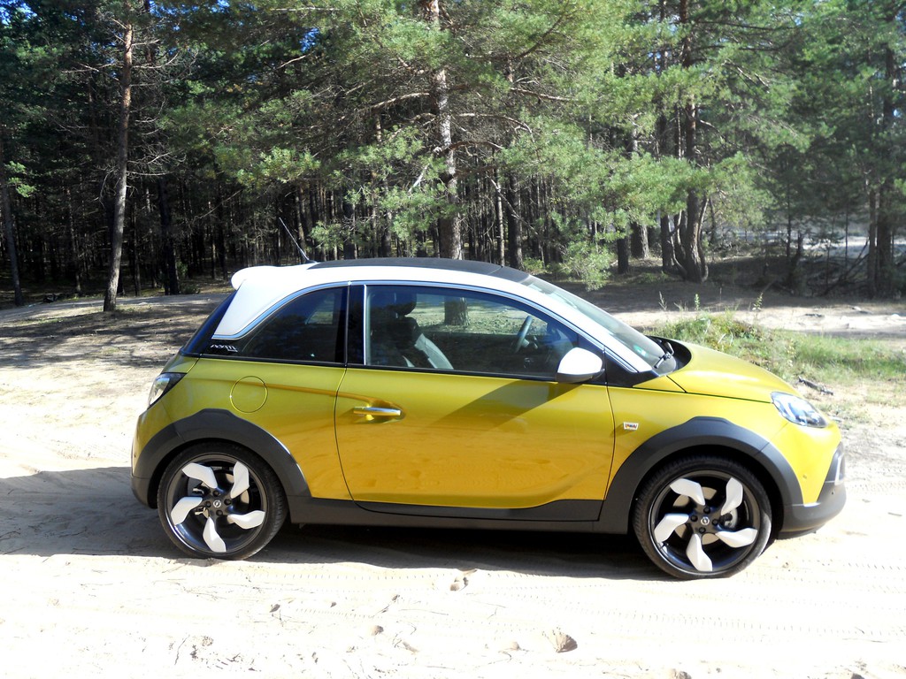 Pressepräsentation Opel Adam Rocks: Bruder Lebenskünstler