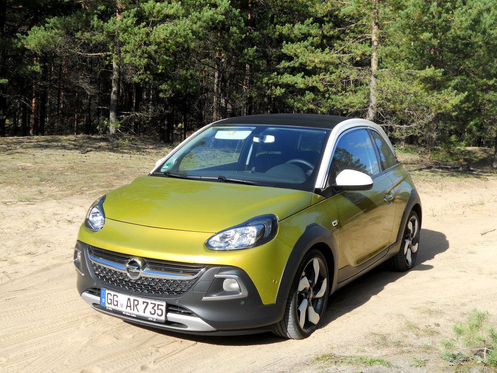 Pressepräsentation Opel Adam Rocks: Bruder Lebenskünstler