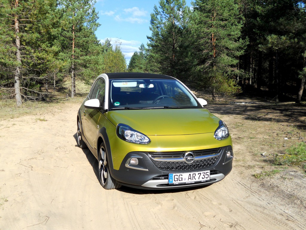Pressepräsentation Opel Adam Rocks: Bruder Lebenskünstler