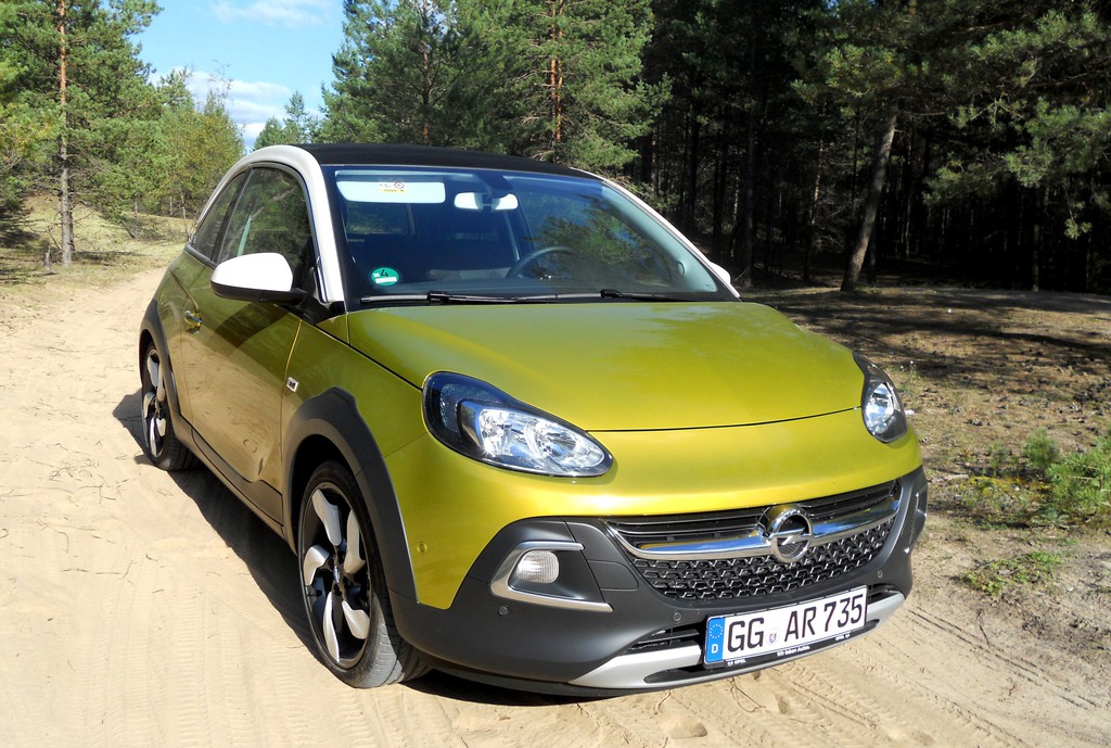 Pressepräsentation Opel Adam Rocks: Bruder Lebenskünstler