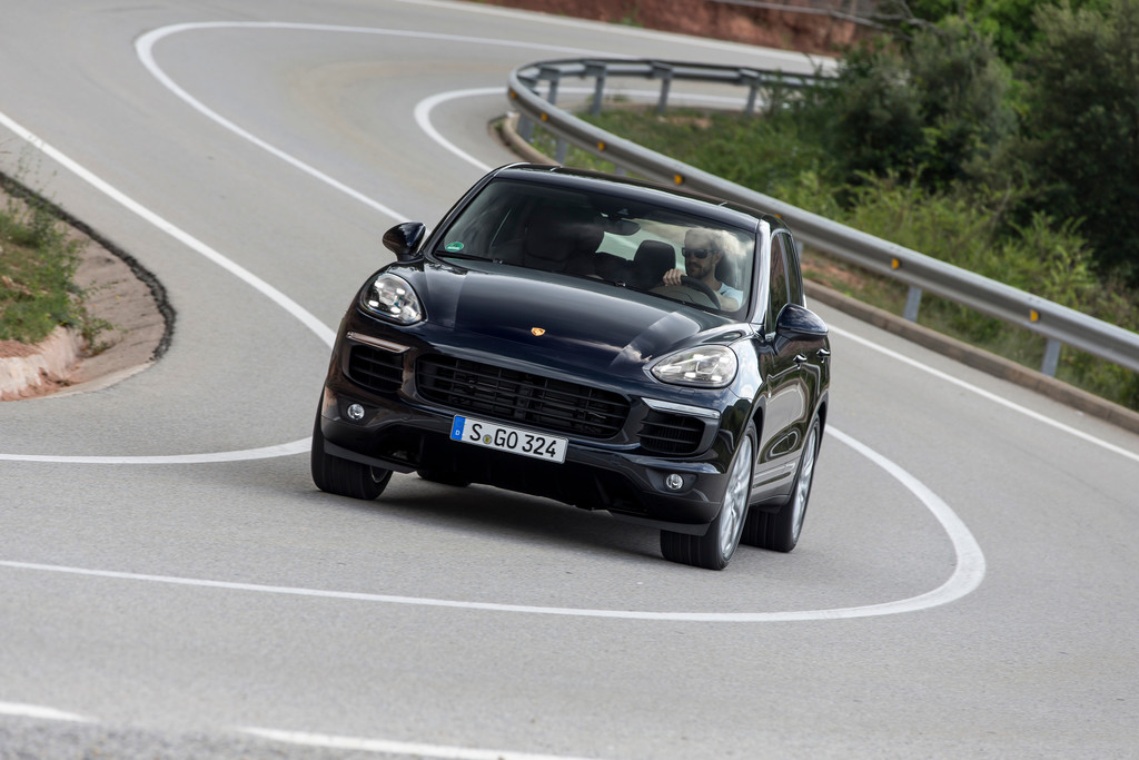 Pressepräsentation Porsche Cayenne: Gipfelstürmer