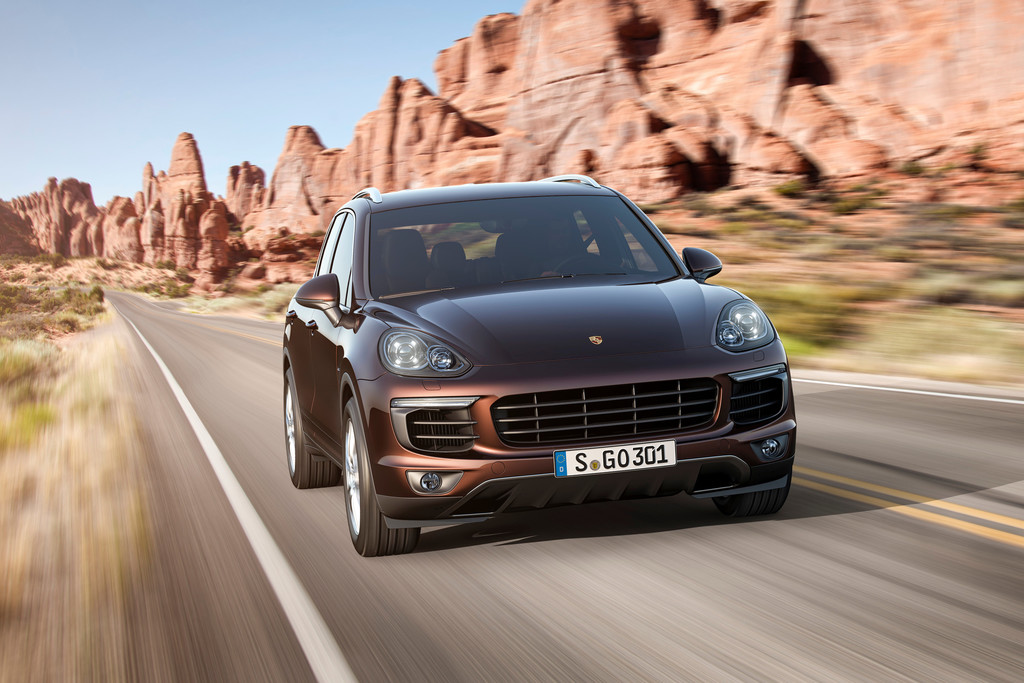 Pressepräsentation Porsche Cayenne: Gipfelstürmer