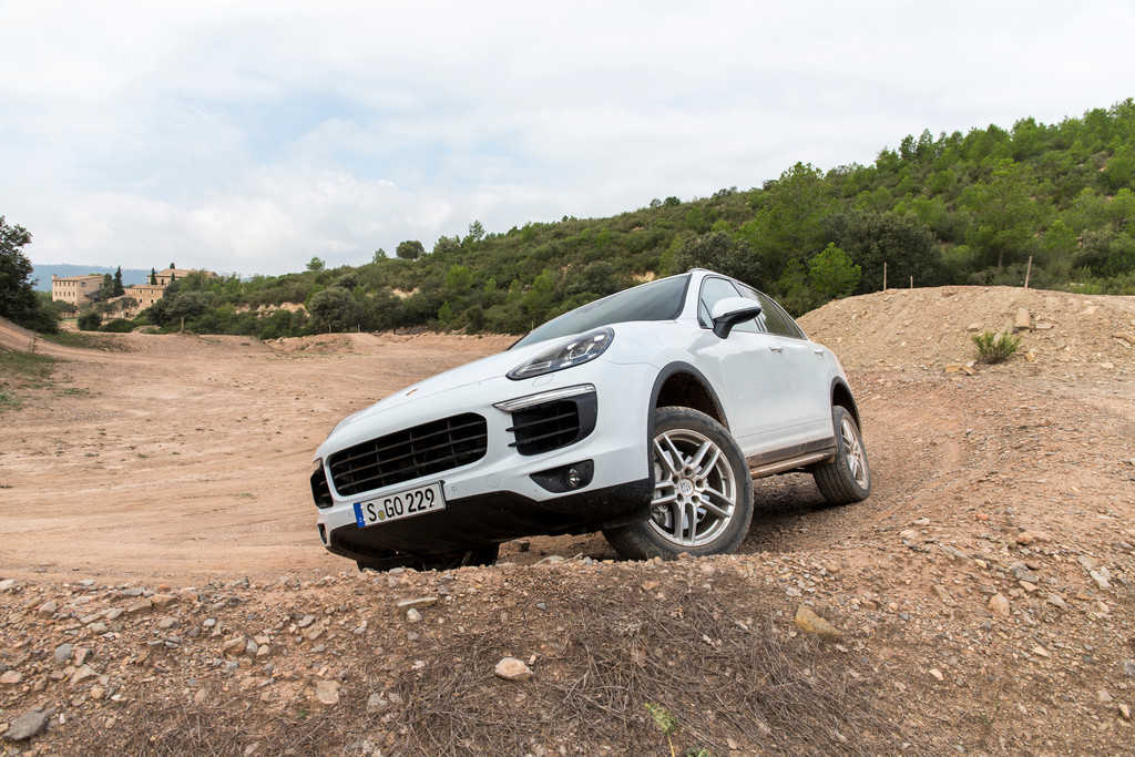 Pressepräsentation Porsche Cayenne: Gipfelstürmer