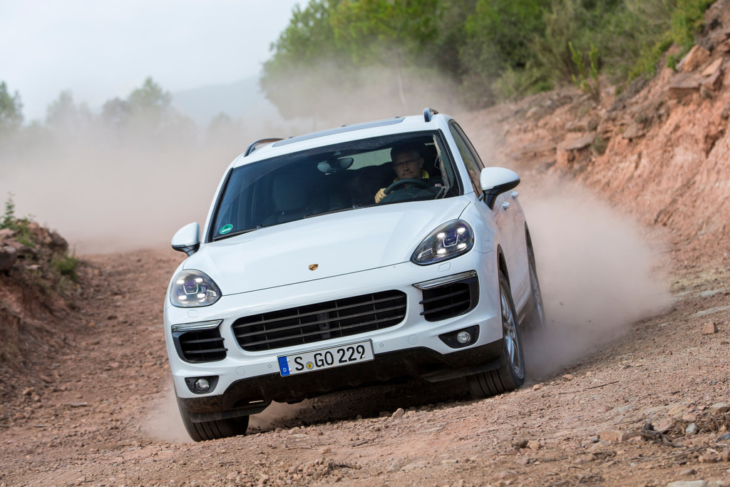 Pressepräsentation Porsche Cayenne: Gipfelstürmer