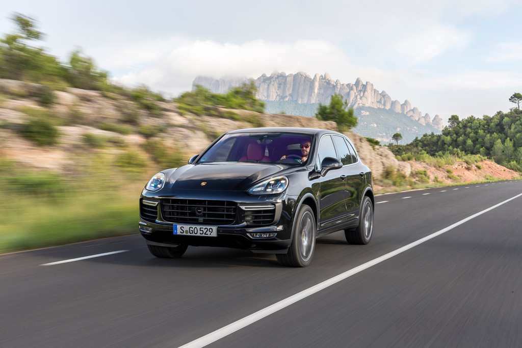 Pressepräsentation Porsche Cayenne: Gipfelstürmer