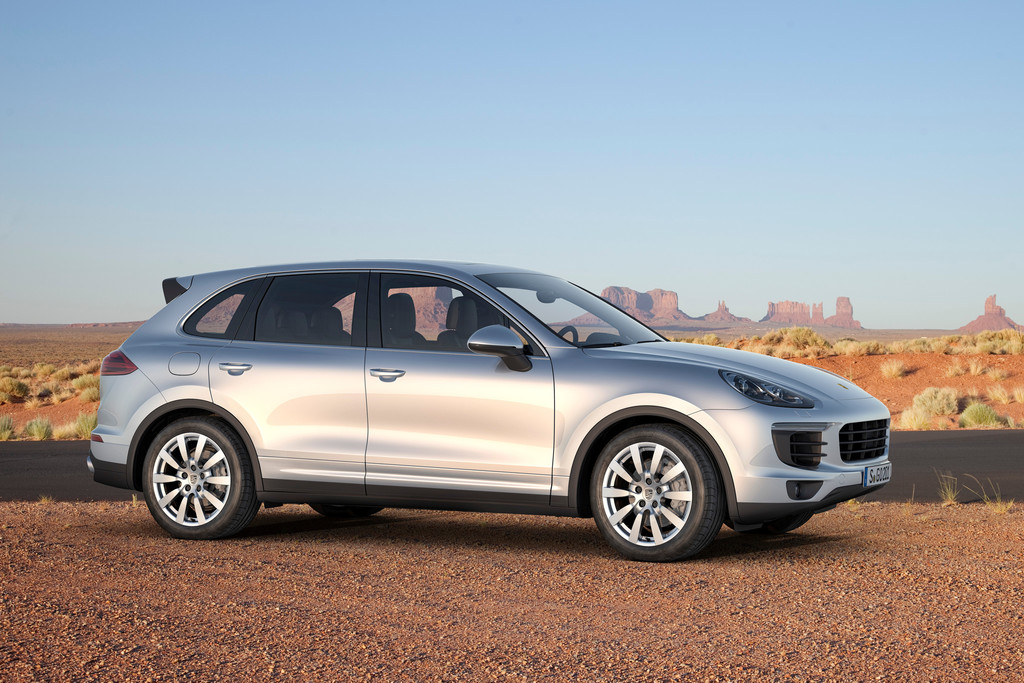Pressepräsentation Porsche Cayenne: Gipfelstürmer