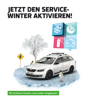 Skoda hilft beim Start in die kalte Jahreszeit