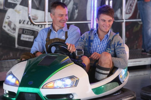 Tourenwagen-Meister auch im Autoscooter schnell