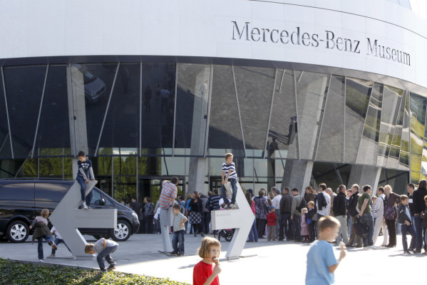 Weltkindertag im Mercedes-Benz Museum