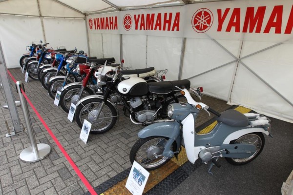 Yamaha zeigt Sammlerstücke aus fünf Dekaden