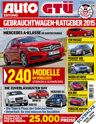 GTÜ-Gebrauchtwagenreport 2015.