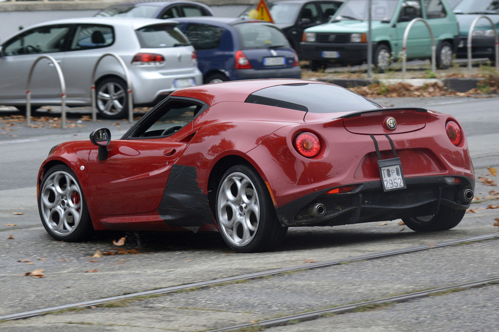 Erwischt: Erlkönig Alfa Romeo 4C Quadrifoglio