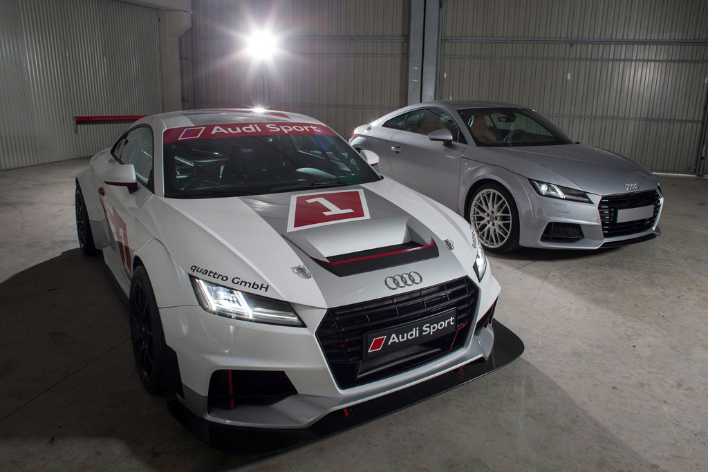 Mit dem TT Cup bietet Audi Motorsport für Einsteiger