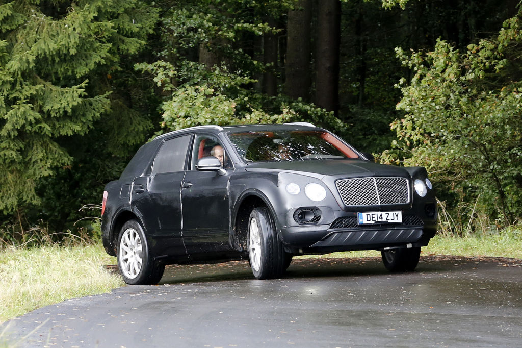 Erwischt: Erlkönig Bentley SUV
