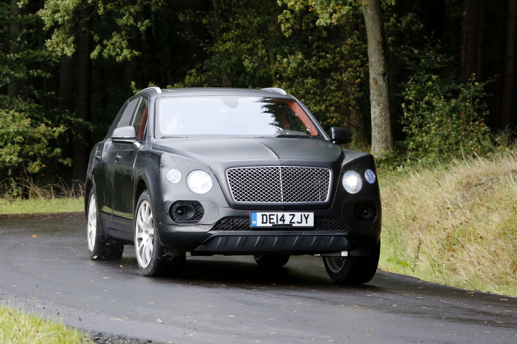 Erwischt: Erlkönig Bentley SUV