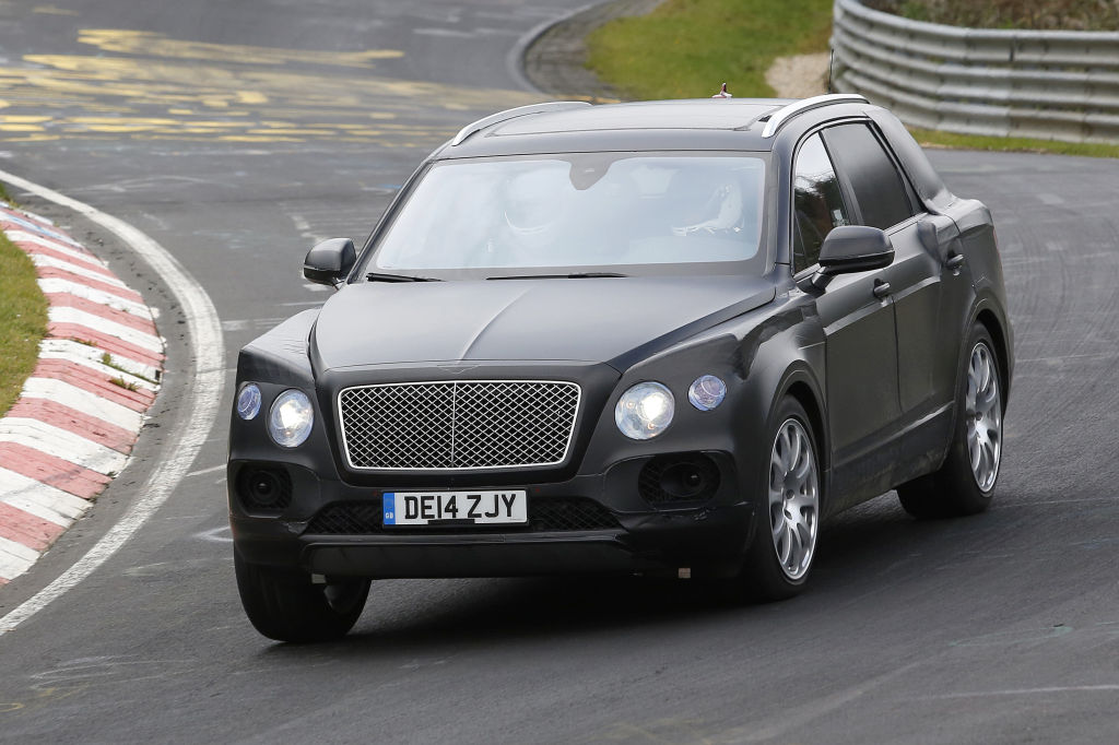 Erwischt: Erlkönig Bentley SUV