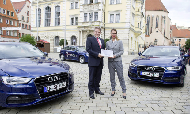 Audi A3 Sportback G-tron überzeugt die Stadt Ingolstadt
