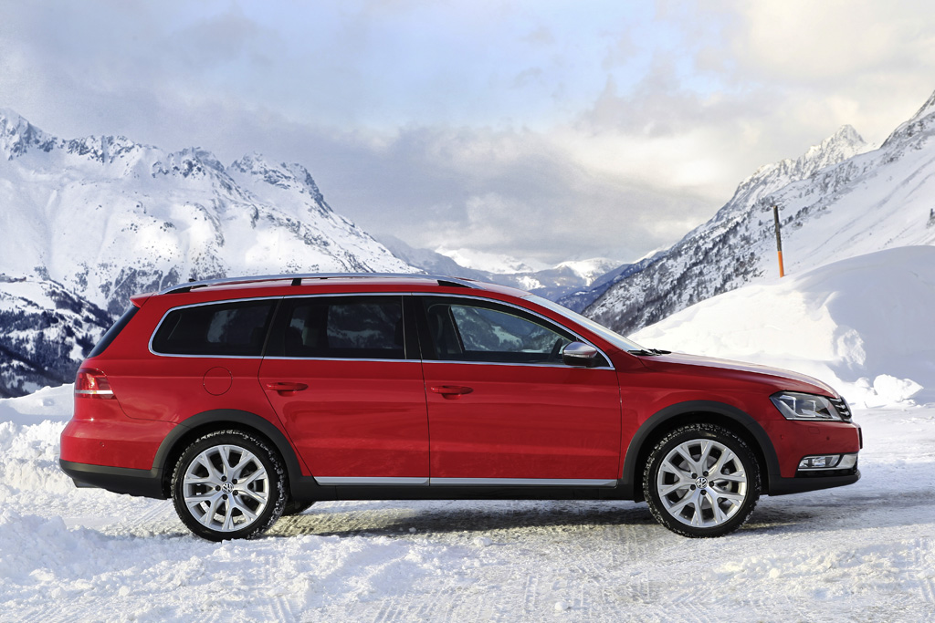 ... auch der Passat Alltrack Typ B7 wird hier noch parallel zum neuen Passat montiert.