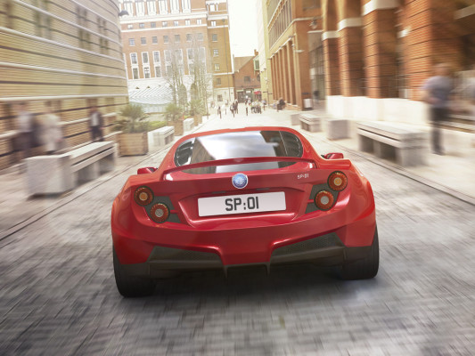 Detroit Electric SP 01 bekommt anderes Heck