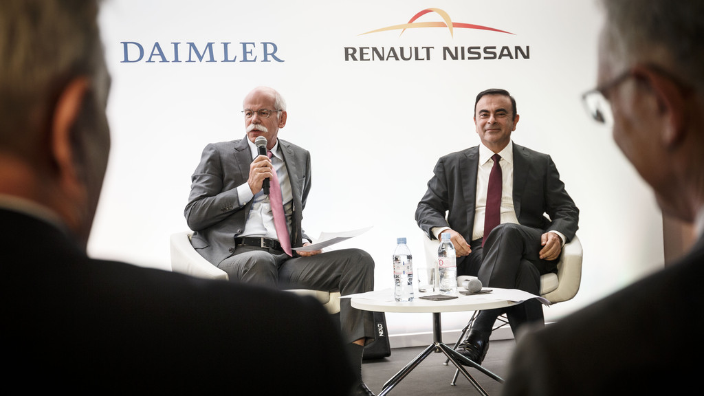 Ghosn und Zetsche zum Stand der Kooperation
