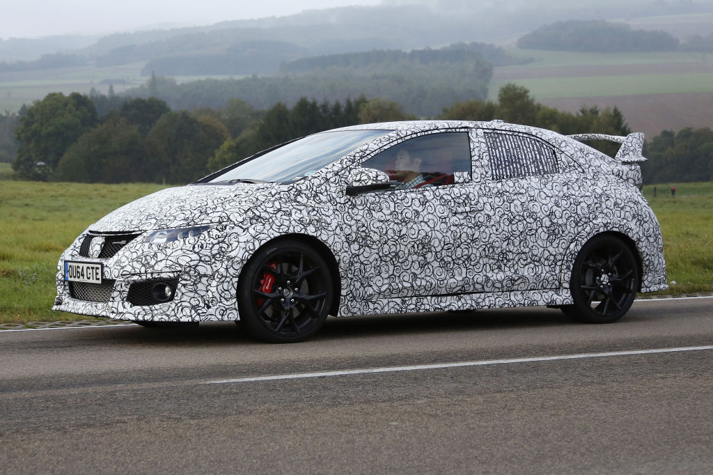 Erwischt: Erlkönig Honda Civic Type R