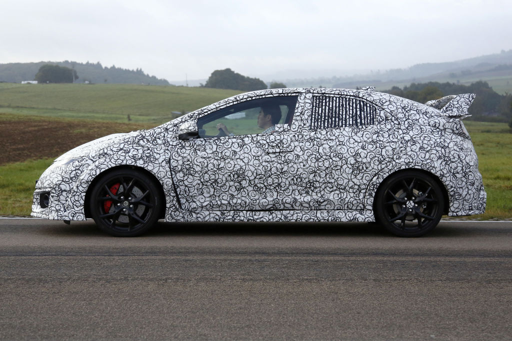 Erwischt: Erlkönig Honda Civic Type R