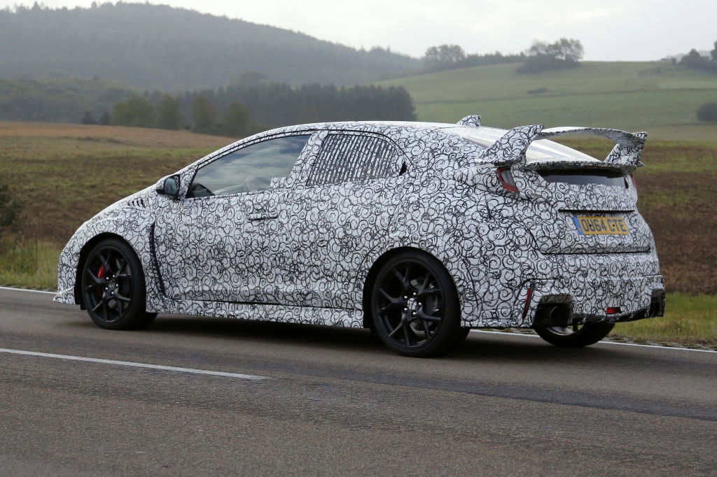 Erwischt: Erlkönig Honda Civic Type R