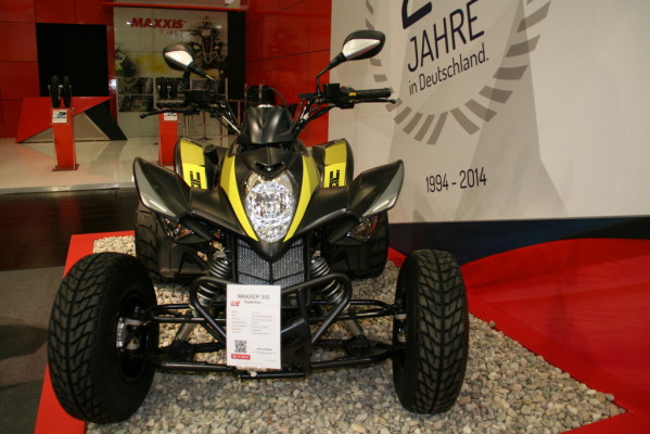 Intermot 2014: Kymco bringt den Maxxer näher an den Asphalt