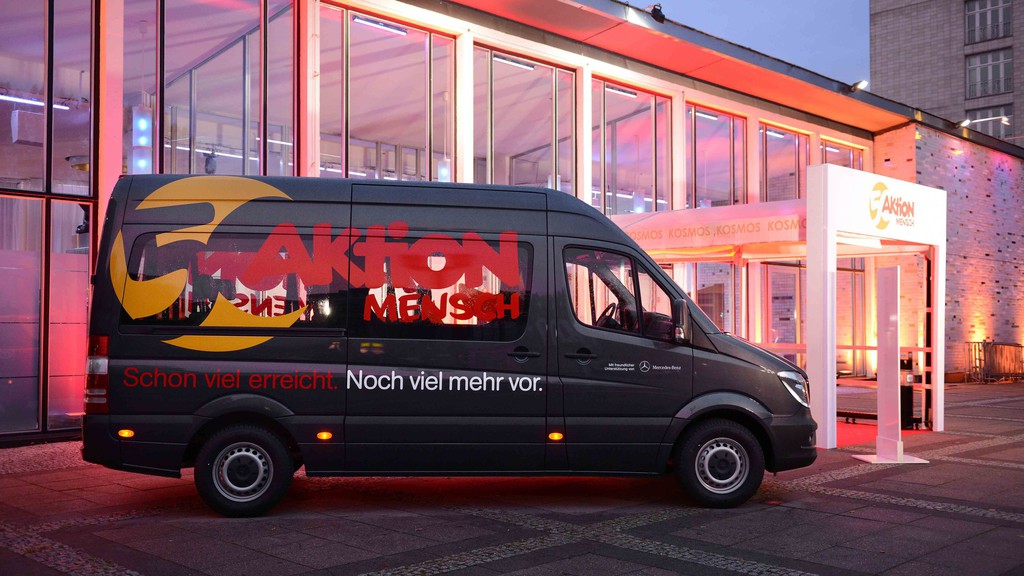 Mercedes-Benz unterstützt „Aktion Mensch“