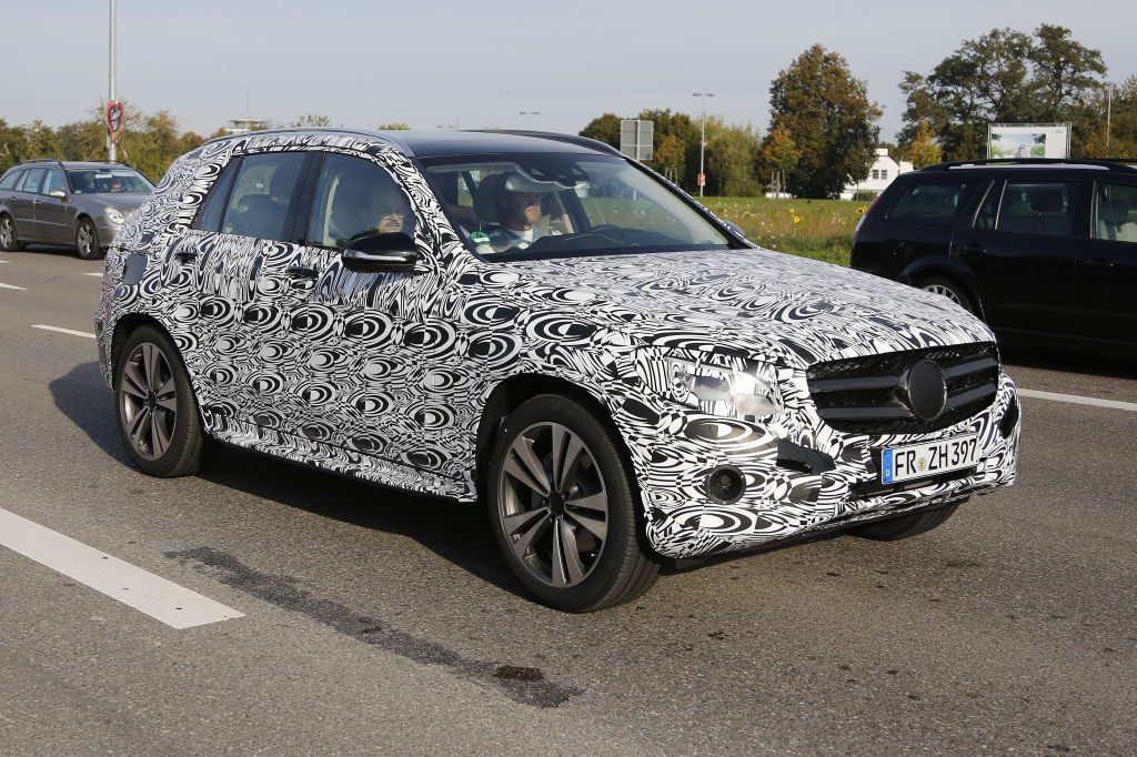Erwischt: Erlkönig Mercedes-Benz GLC