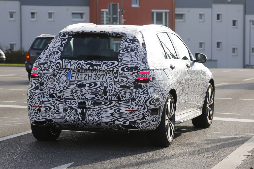 Erwischt: Erlkönig Mercedes-Benz GLC
