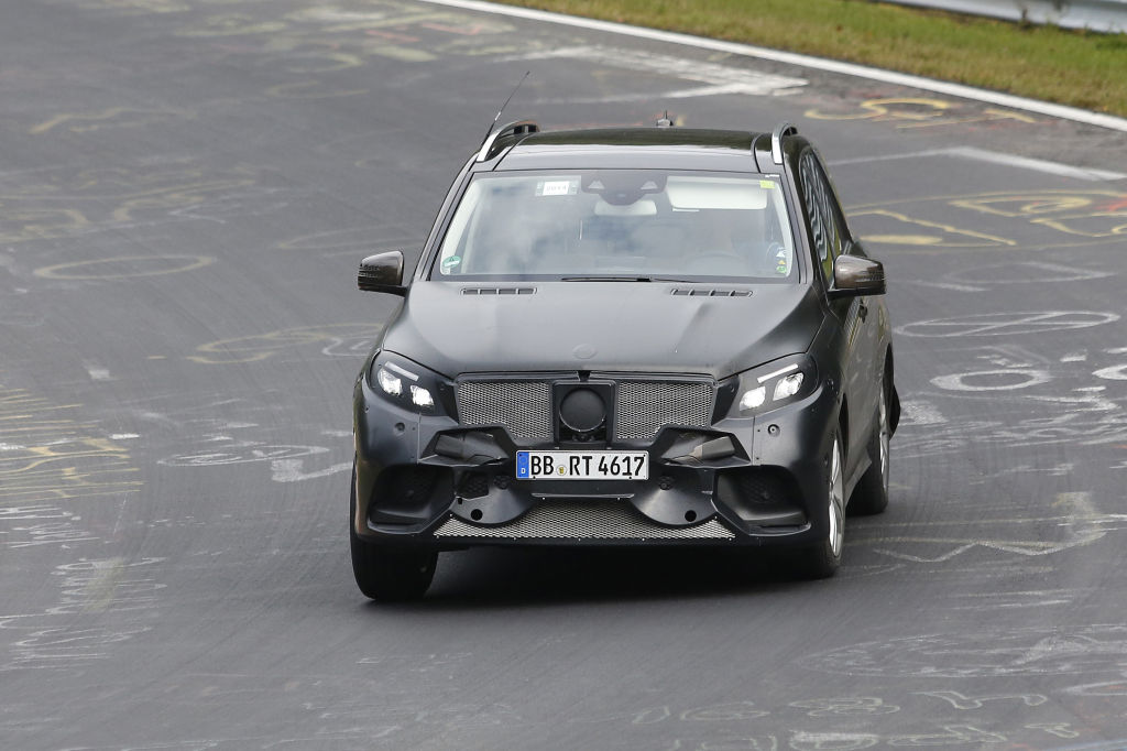 Erwischt: Erlkönig Mercedes-Benz MLE