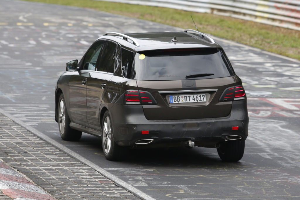Erwischt: Erlkönig Mercedes-Benz MLE