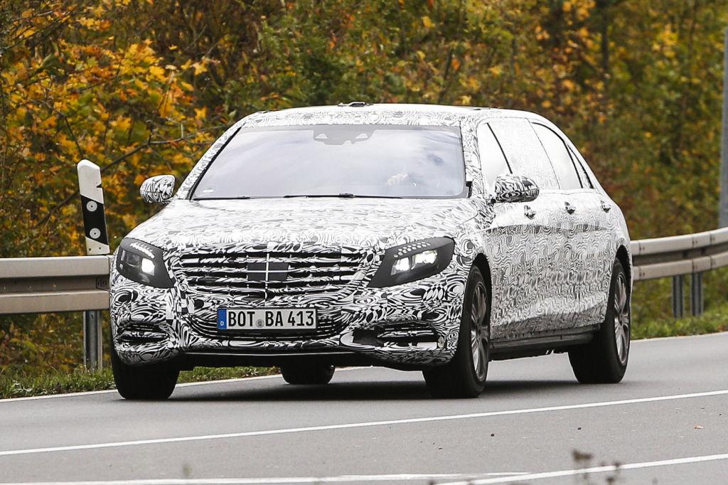 Erwischt: Erlkönig Mercedes-Benz S600 Pullmann