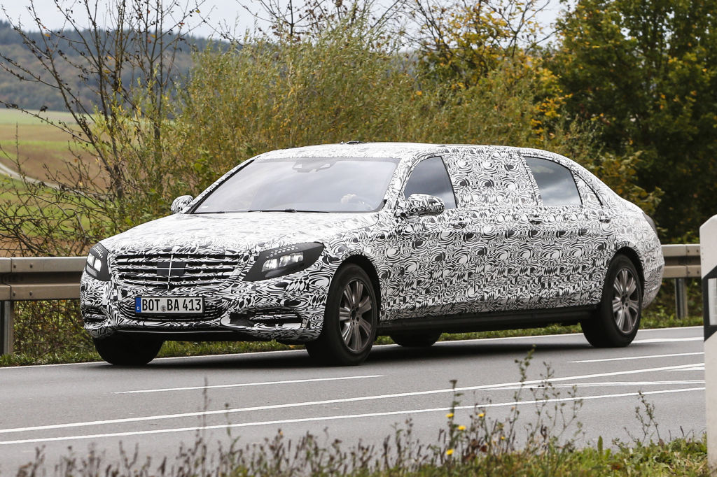Erwischt: Erlkönig Mercedes-Benz S600 Pullmann
