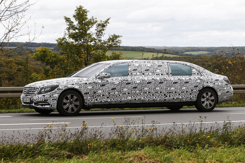Erwischt: Erlkönig Mercedes-Benz S600 Pullmann