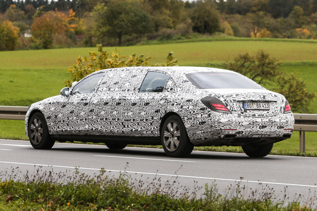 Erwischt: Erlkönig Mercedes-Benz S600 Pullmann
